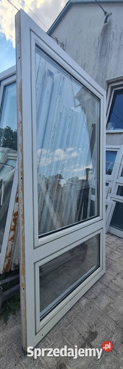 OKNA KacprzaK OKNO PCV 114X210 Używane mazowieckie