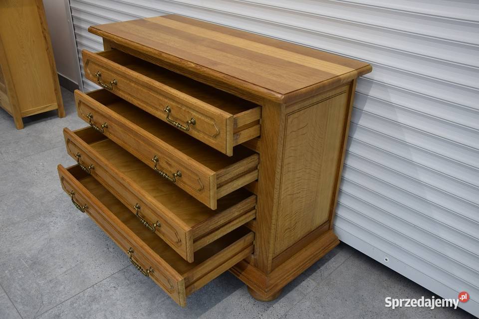 komoda dębowa z szufladami nowa Olsztyn
