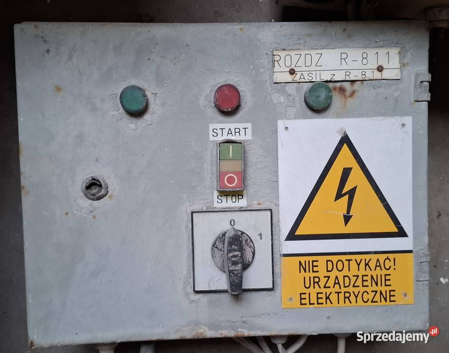 Szafa sterownicza cała na części Żuromin