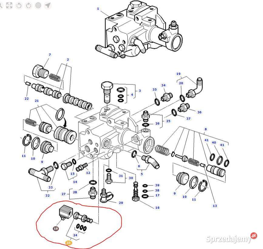 Elektozawór kompletny 3616590M1 3616587M1 Warszawa