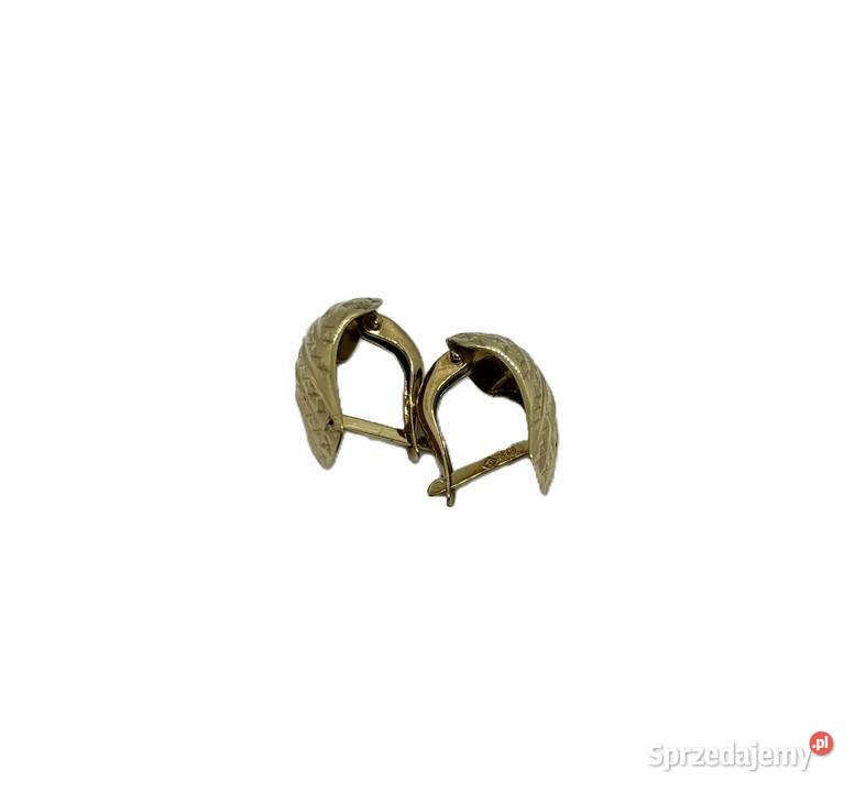 Złote Kolczyki pr 333 146g złoto Elbląg