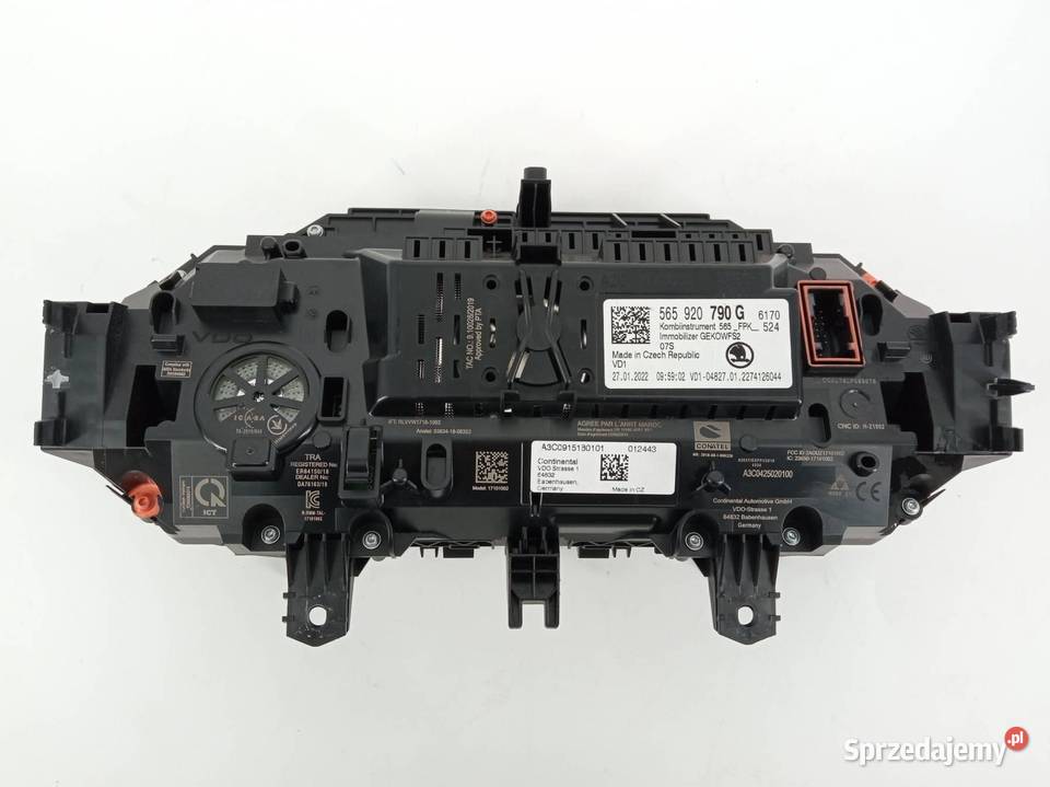 LICZNIK 565920790G Skoda Kodiaq I 20162023