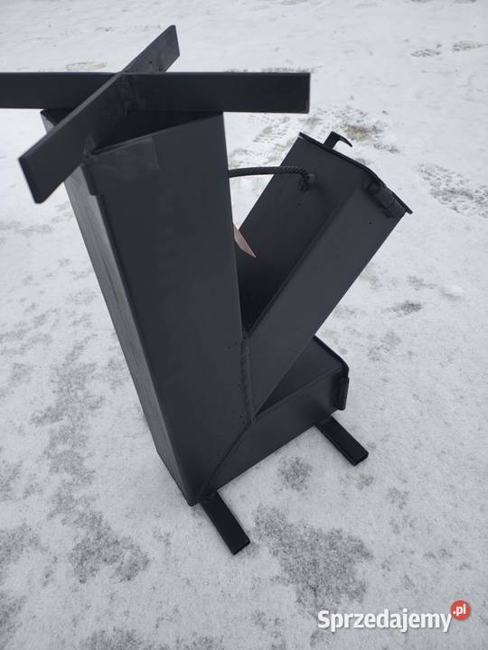 Duży piec rakietowy wersja XXL Piece wolnostojące dolnośląskie Jelenia Góra