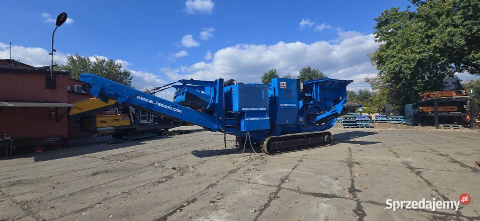 Kruszarka szczękowa Terex Pegson Metrotrak 2001 Trachy