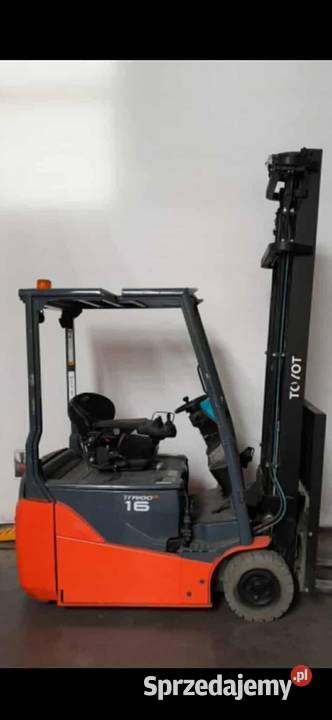 Toyota 8FBE16T Triplex 7 m rok 2020