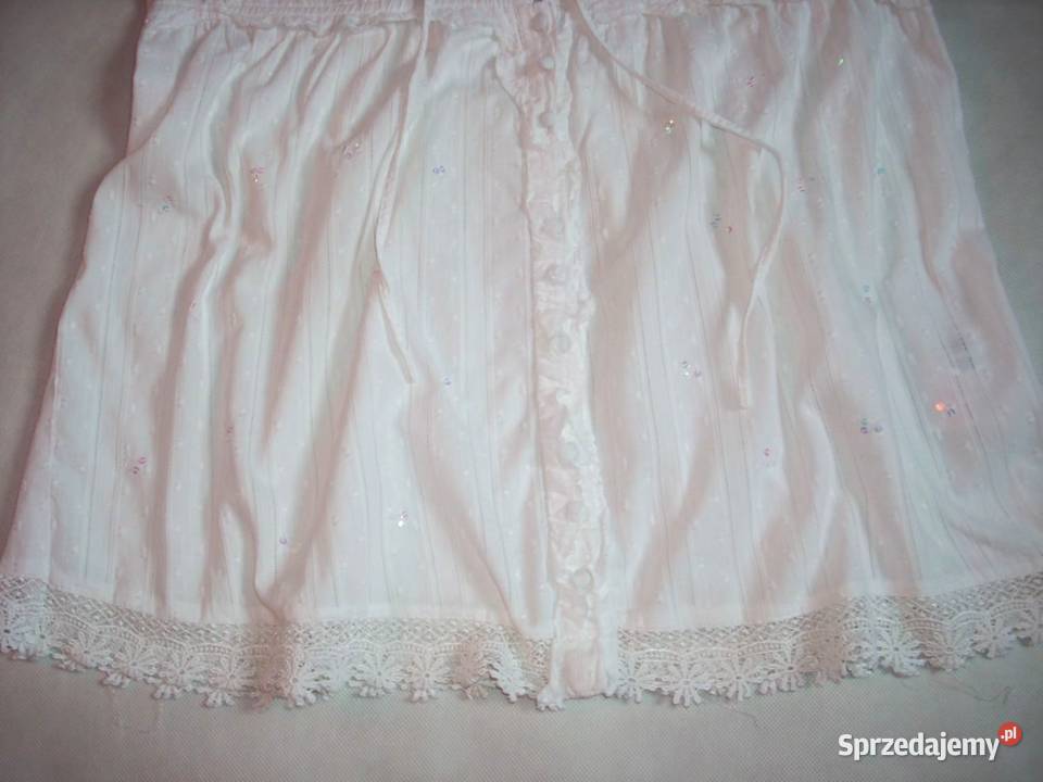 River Island Biała Bluzka TOP Bawełna 42 44 Nowy Sącz