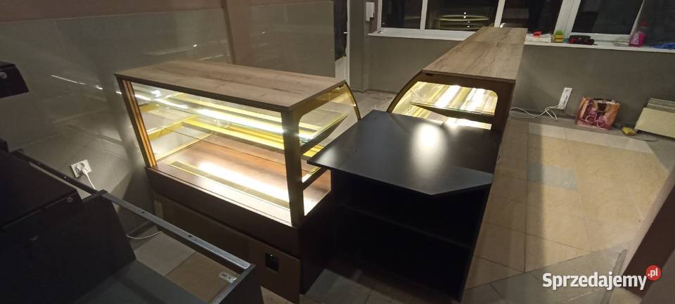 Witryna cukiernicza chłodnicza regał lada Sklep Szczecin sprzedam