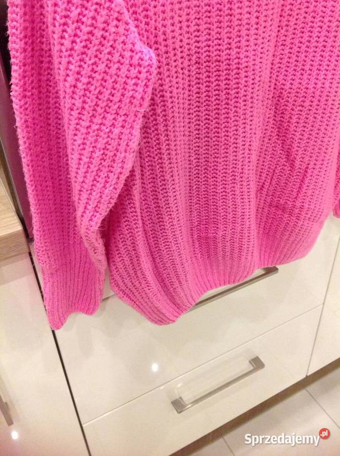 Różowy Sweter Damski OLA VOGA L Rozmiar 40(L) lubuskie