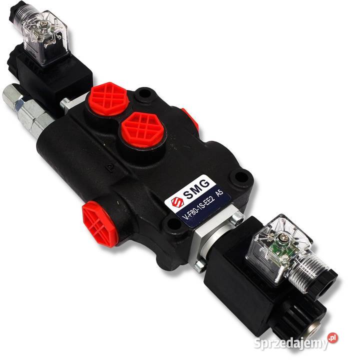 ROZDZIELACZ Hydrauliczny Elektryczny 1 SEK 80L