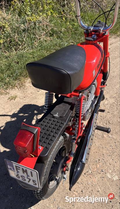 Motorynka 1988 r remoncie zamiana na Quada podgrzewane manetki Pszczew