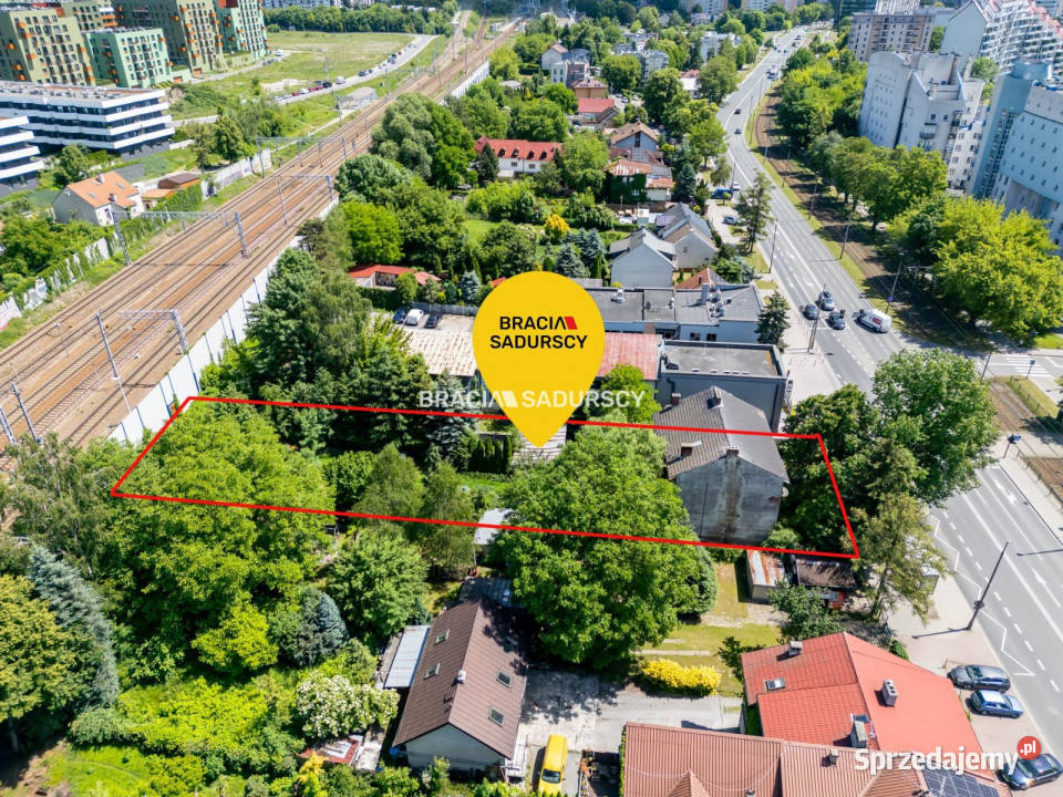 Działka 1309m2 Kraków Balicka prąd