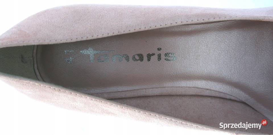 40 Tamaris czółenka obcas 10 255 Rose 25.5cm śląskie Szczerbice