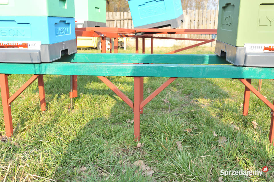 Stojak na 3 ule mocny profil Pszczelarstwo Odrowąż