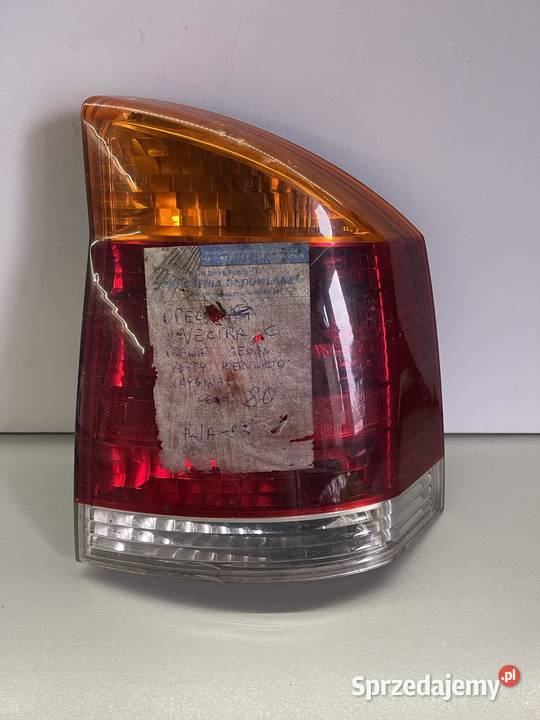 OPEL VECTRA C PRAWA  LAMPA TYŁ SEDAN wielkopolskie Ostroróg sprzedam