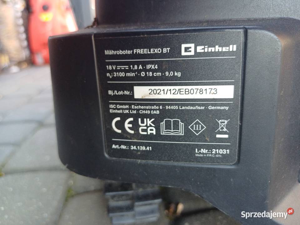 Robot koszący firmy Einhell