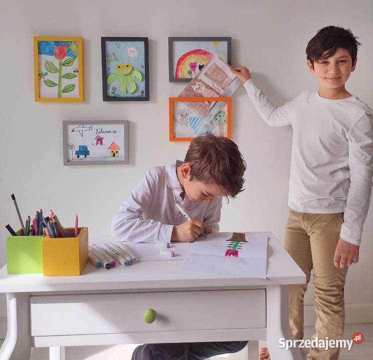 Ramka Na Rysunki DZIECI Obrazki 3D Napis IMIĘ sprzedam