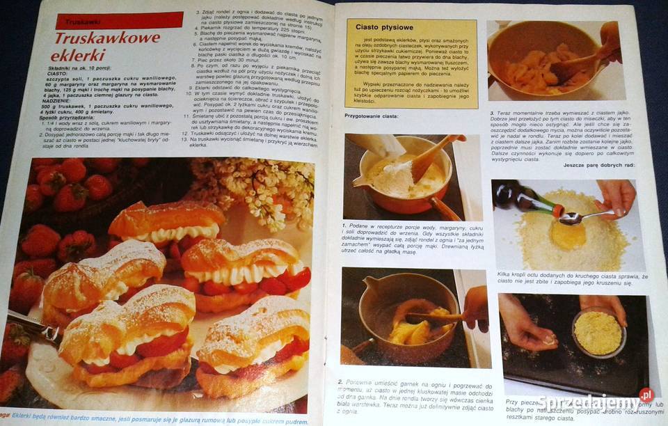 Moja kuchnia Ciasta owocowe 231992 Rok wydania 1992 lubelskie