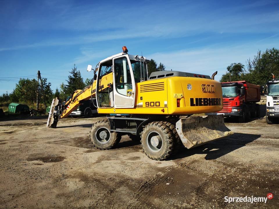 Koparka liebherr 900 rototilt