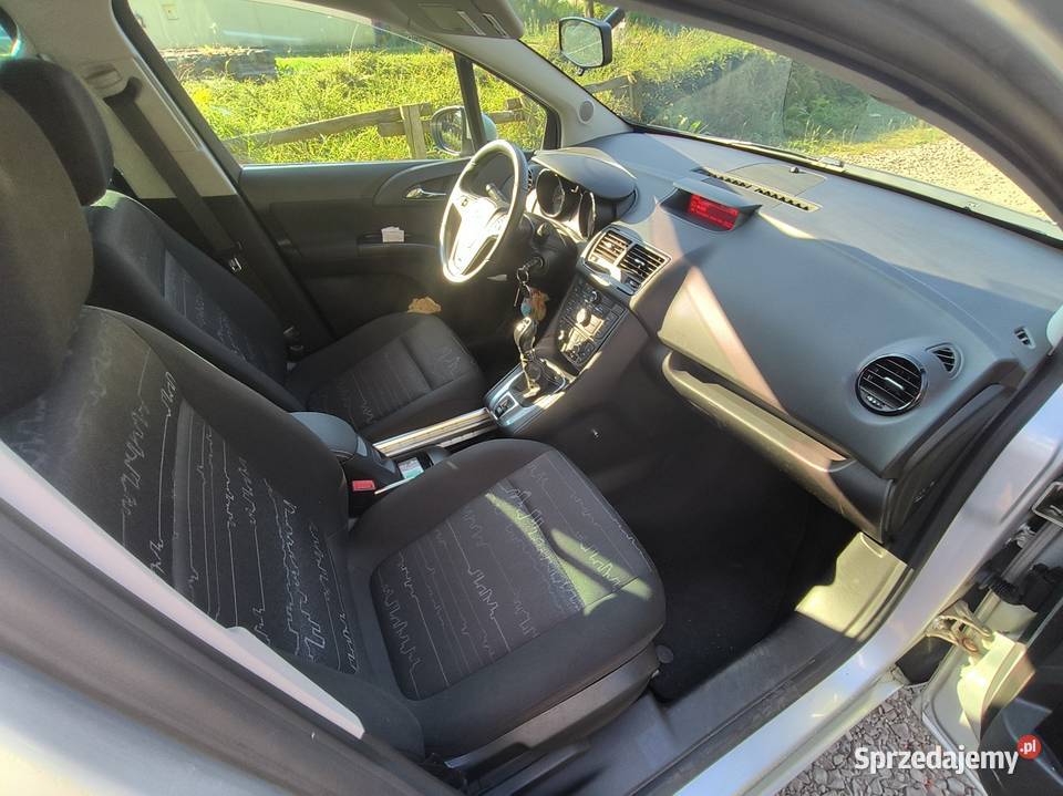 Meriva salon fabryczna LPG 64 przesuwane tylne Warszawa sprzedam