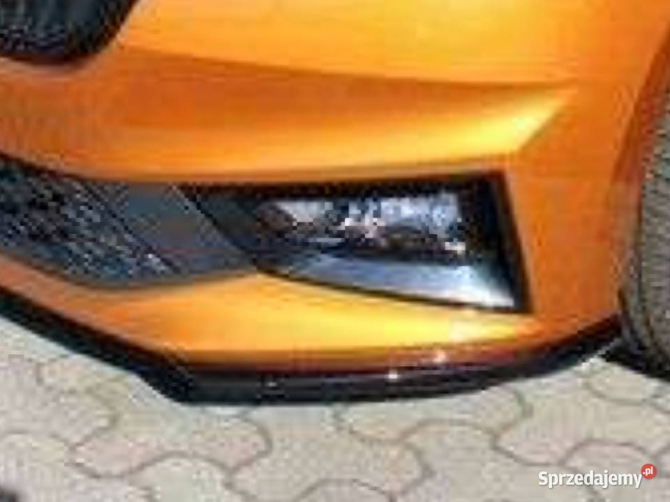 Spoiler dokładka zderzaka przedniego skoda Fabia Rawa Mazowiecka sprzedam
