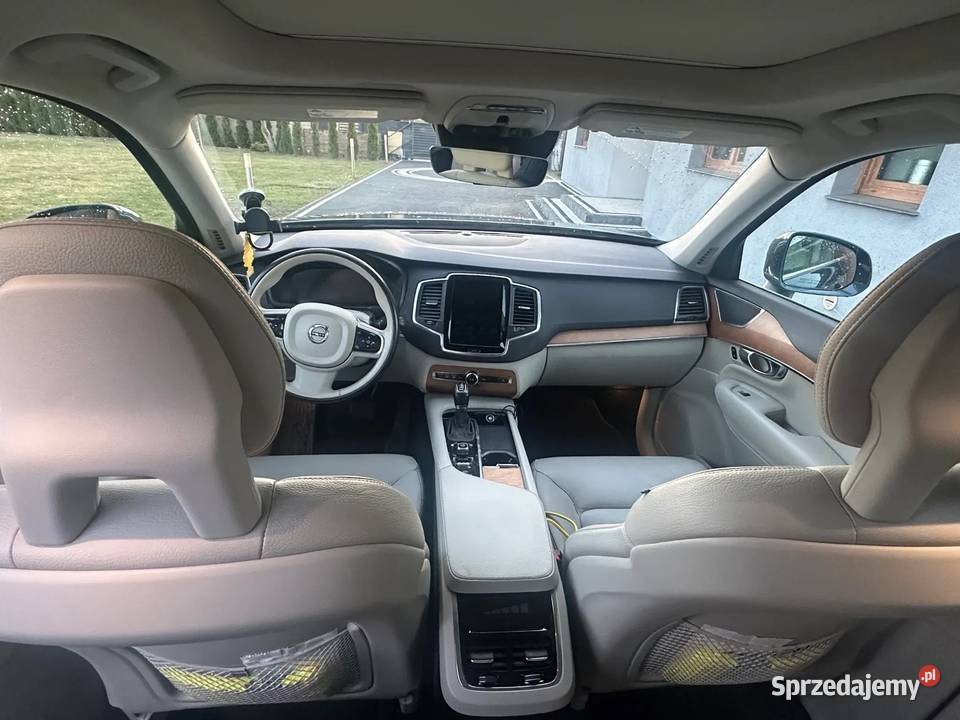 Volvo XC90 T6 AWD 320 2021 7osobowy ACC Kamera czujnik martwego pola Kamionki