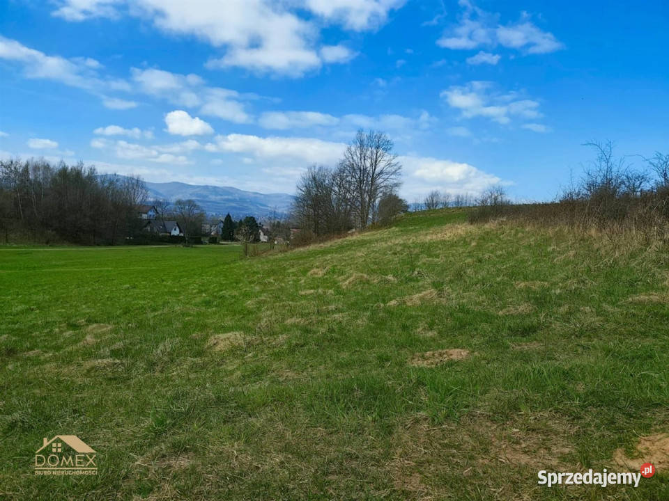 Grunt 1110m2 Wieprz 1110m2 sprzedam