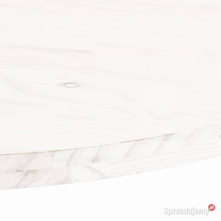 Blat stołu biały 100x50x25 lite drewno sosnowe Warszawa
