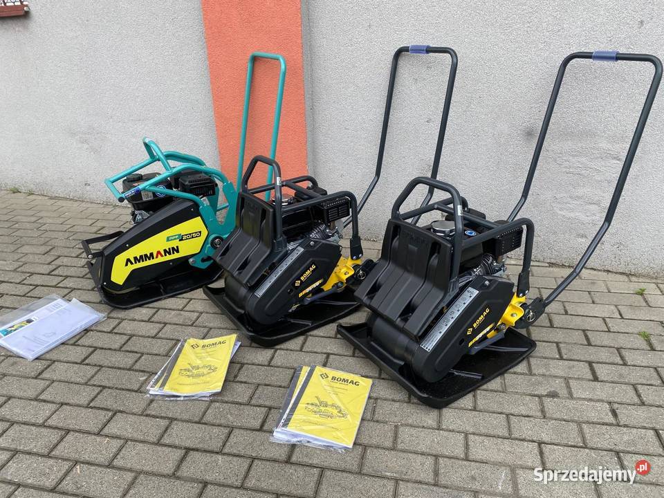 Zagęszczarka BOMAG BP 2550 110 Honda 25kN Wacker Konin sprzedam