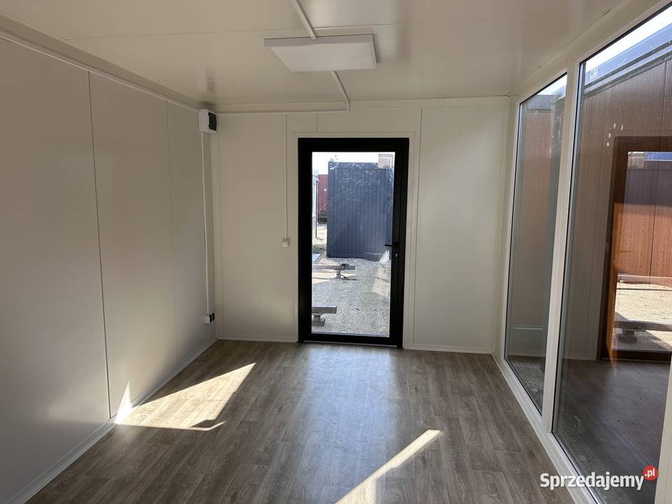 KONTENER PAWILON HANDLOWY 36 4 DUŻE WITRYNY Wrocław sprzedam