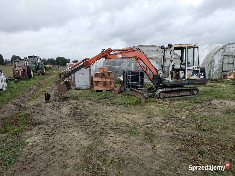 Minikoparka Kubota 35t kx101