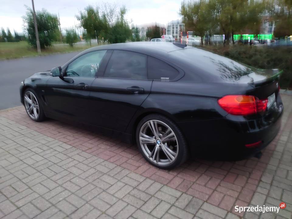 Bmw 420d 184 Gran Coupe Czarne Sportline Rok produkcji 2014 sprzedam