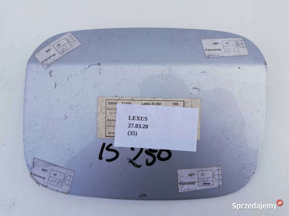 KLAPKA WLEWU PALIWA LEXUS IS250 Nowy Tomyśl