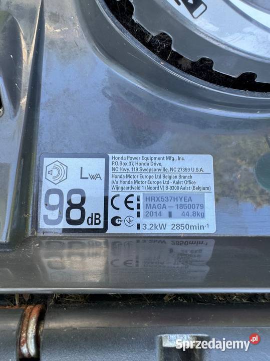 Kosiarka Honda HRX 537 Hydrostat Wschowa sprzedam