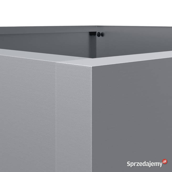 Donica srebrna 52x48x75 stal galwanizowana Warszawa