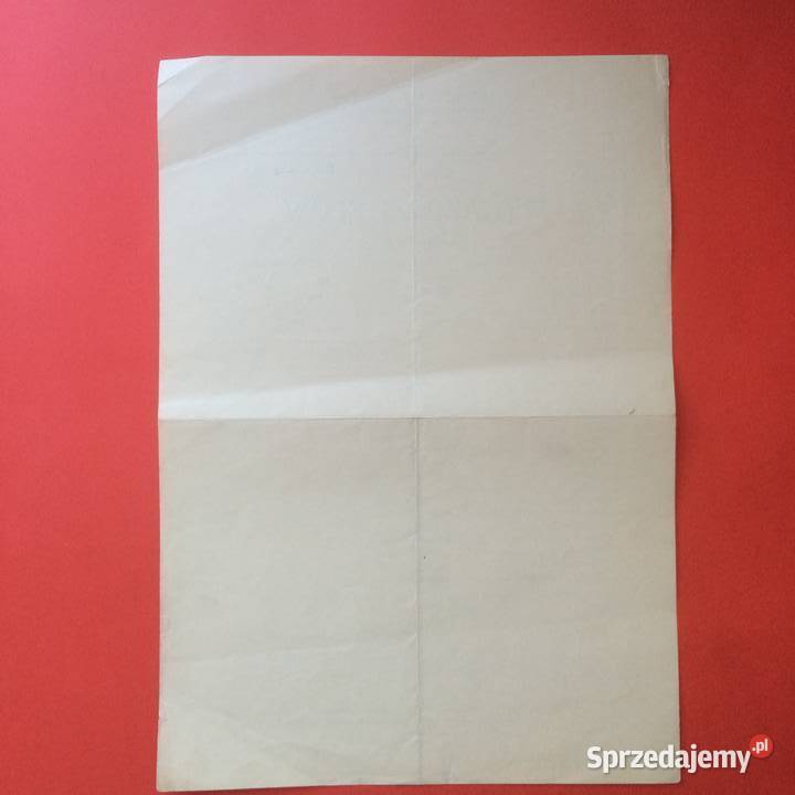 1802 Świadectwo Wykaz Postępów Ostrów Wlkp Szczecin sprzedam