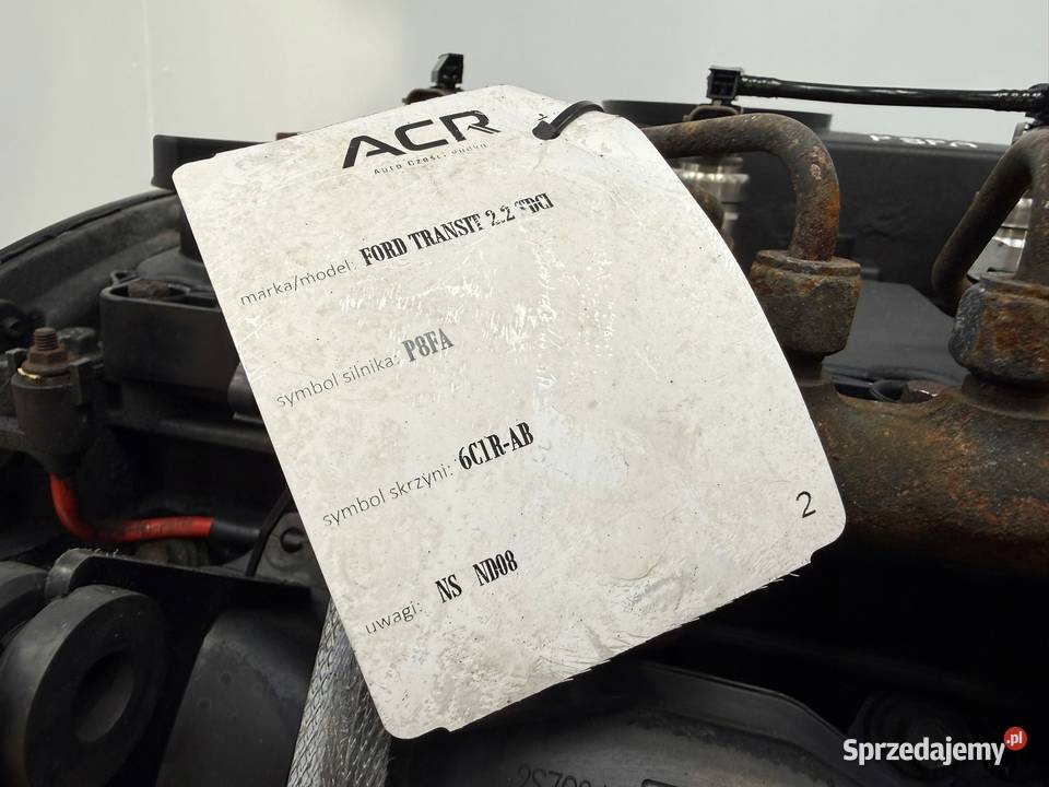 SILNIK P8FA Ford Transit VII MK7 22 TDCI 85 Silniki kompletne Chełm