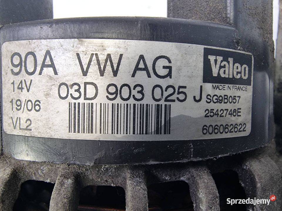 ALTERNATOR SEAT IBIZA III 03D903025J Lipno