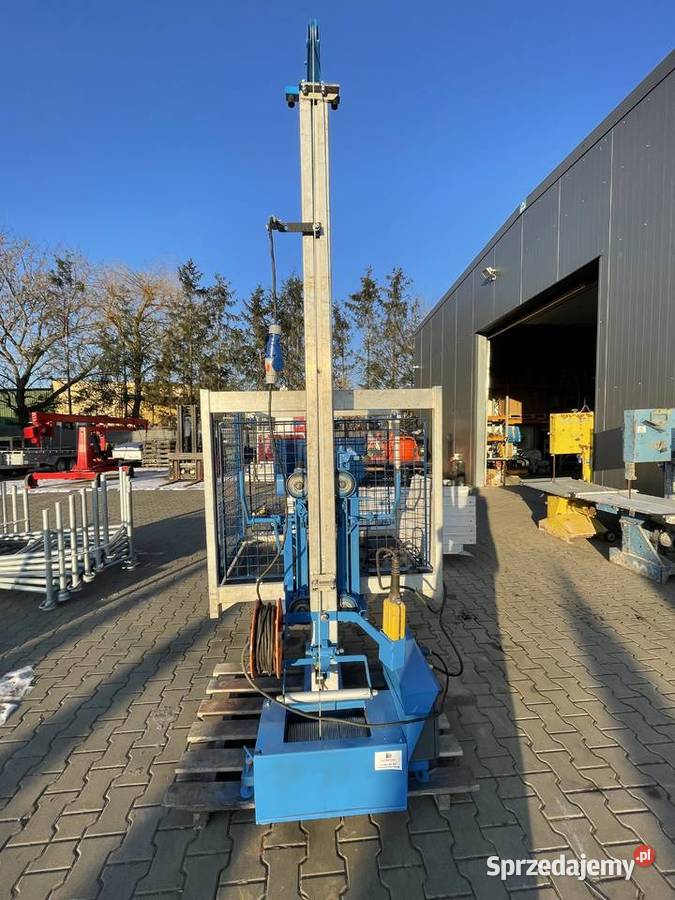 Winda budowlana wyciąg koszowy Steinweg Ślesin