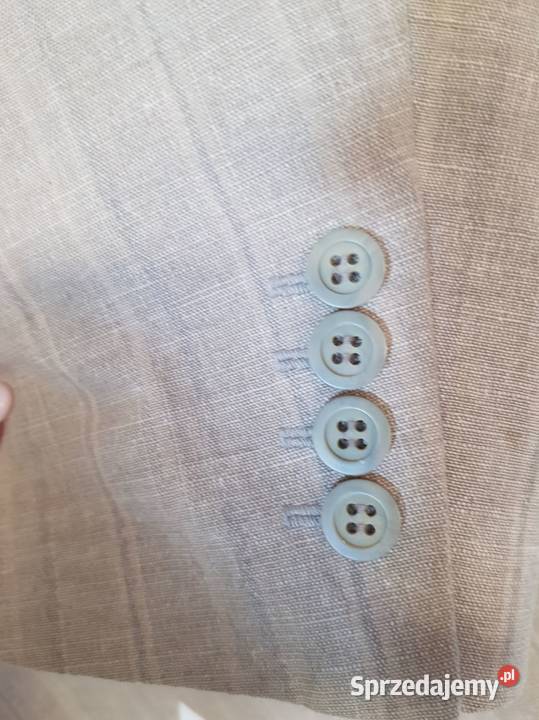 LXL garnitur marynarka klubowa lniana elegancka Kielce