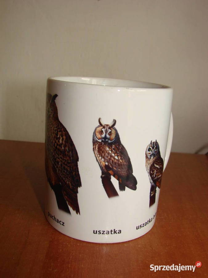 Sowy ceramiczny kubek