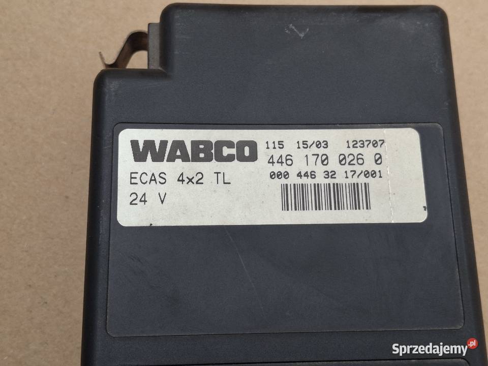 MERCEDES ATEGO AXOR MODUŁ STEROWNIKA PODUSZEK