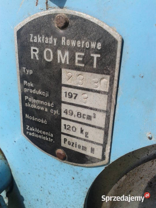 Komar 2330 zarejestrowany gotowy do jazdy 850km Włocławek