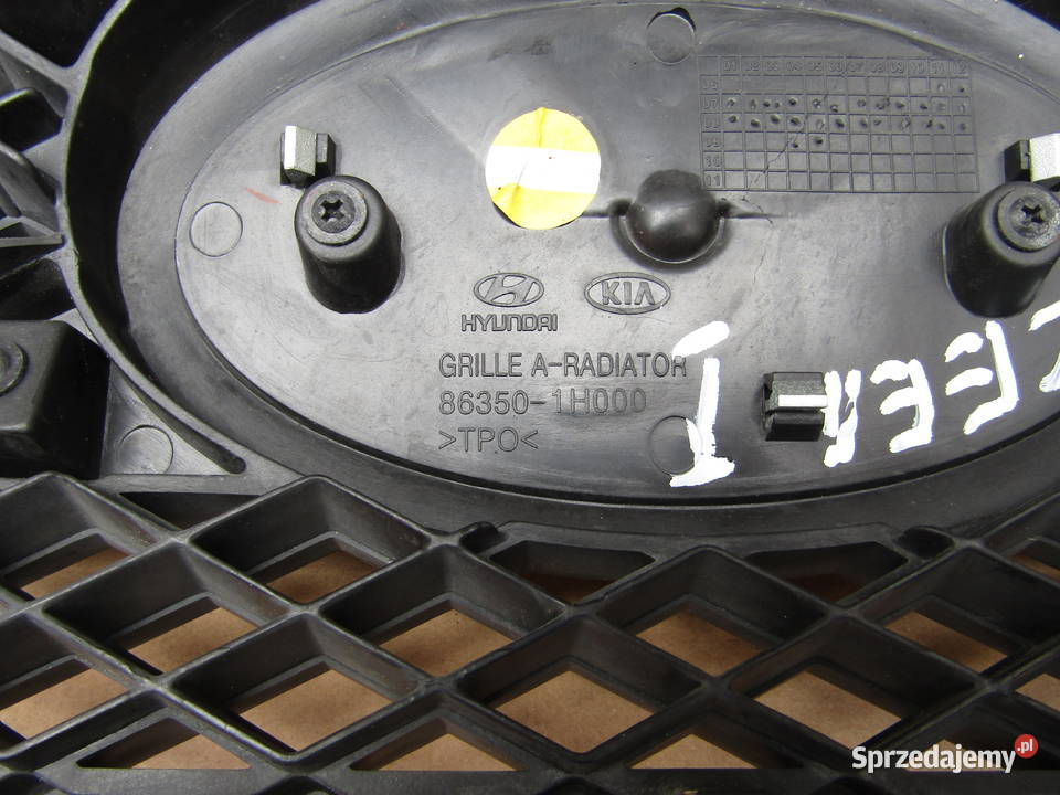 ATRAPAGRILL KIA CEED I 200609 863501H000 łódzkie Mysłaków
