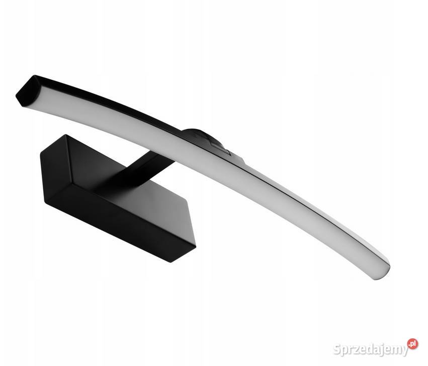 Kinkiet LED łazienkowy lustro OKRĄGŁY WYGIĘTY Choroszcz