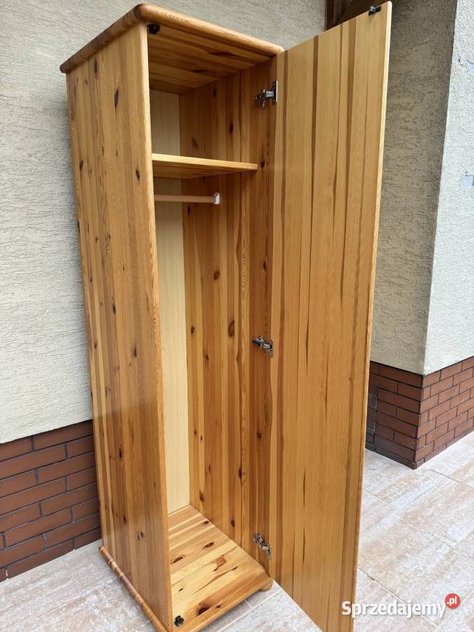 Szafa jednodrzwiowa Skalik słupek drewniany Garwolin