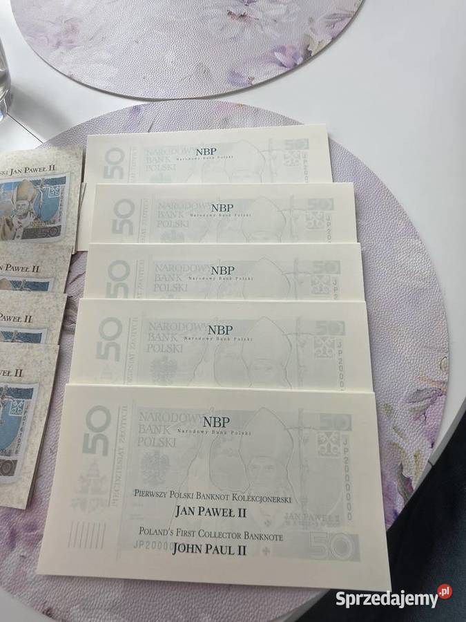 Banknot Jan Paweł Bydgoszcz