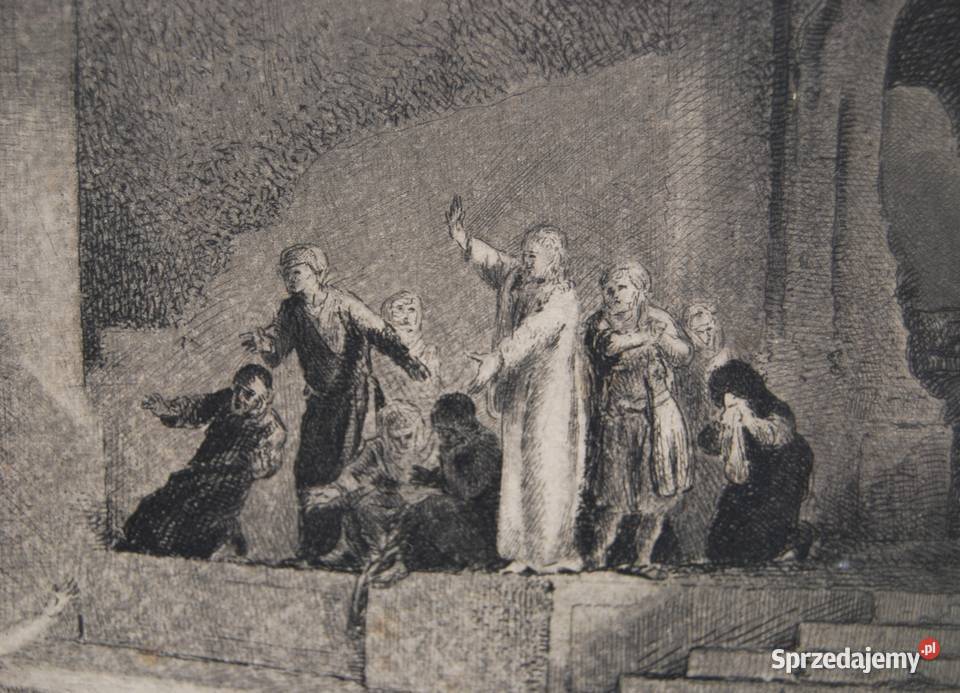 Jan Piotr NORBLIN 1745 1830 Wskrzeszenie Łazarza Poznań