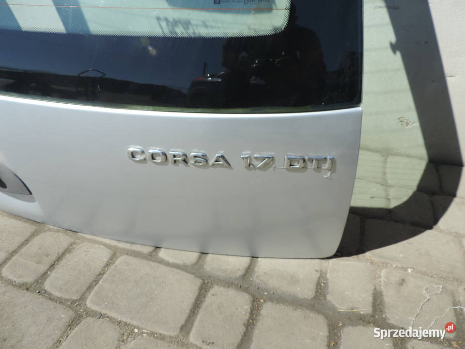 OPEL CORSA C Z147 KLAPA BAGAŻNIKA TYŁ TYLNA Klapy bagażnika Nowy Sącz