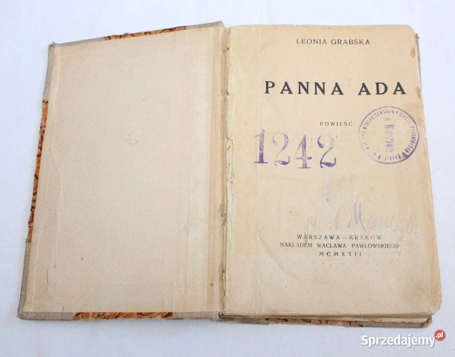 Powieści przedwojenne 1928 1937 Warszawa