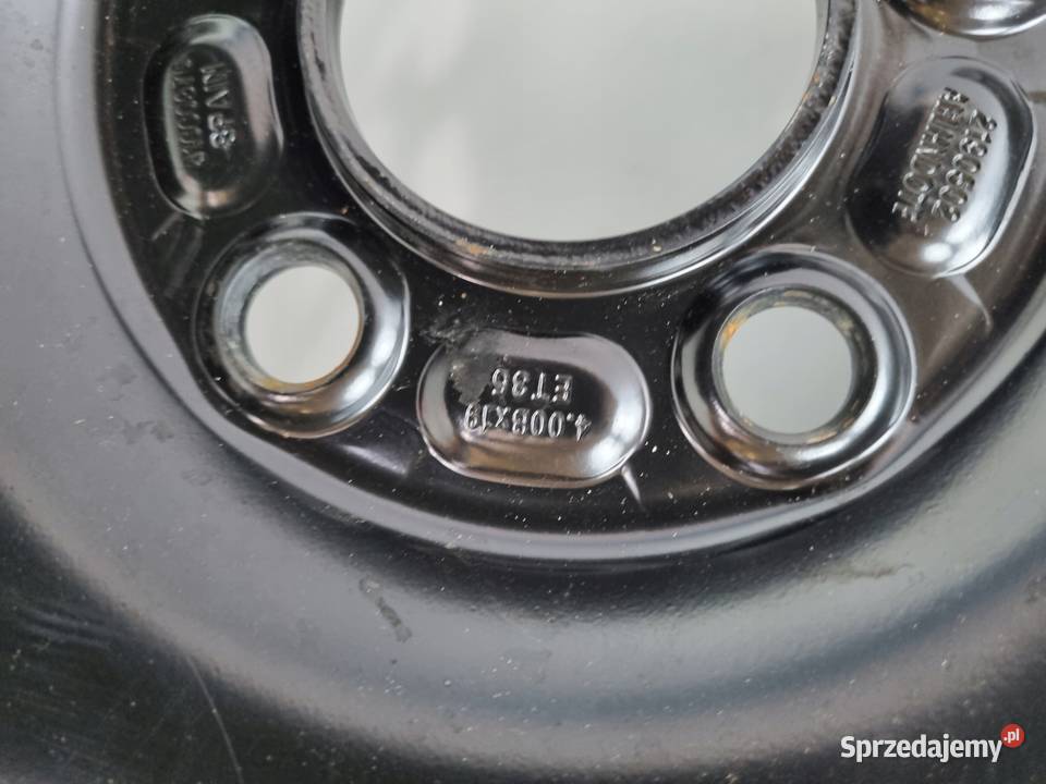 KOŁO DOJAZDOWE Volvo XC90 II XC60 II 12570 R19 Samochodowe lubelskie Chełm